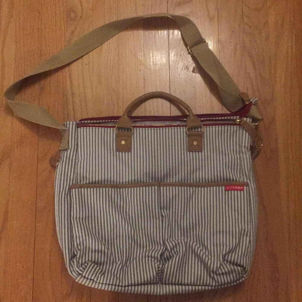 EUC Skip Hop Duo Luxe Diaper Bag